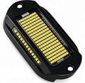 219 LED White &amp; Amber Rock Light Kit
