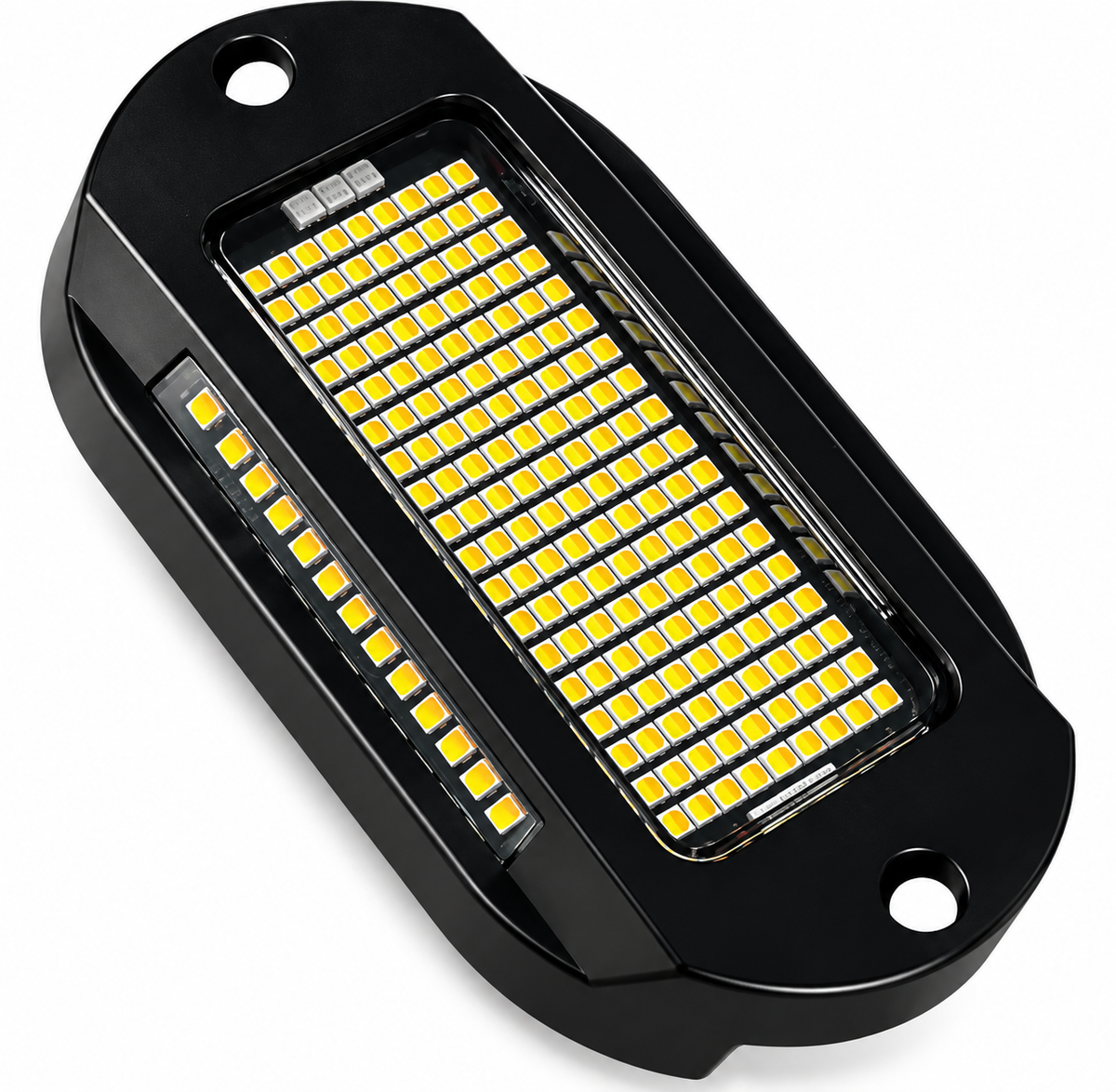 219 LED White &amp; Amber Rock Light Kit