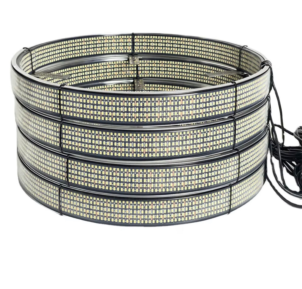 5 Row led wheel lights