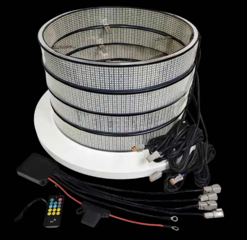 20 Row led wheel lights
