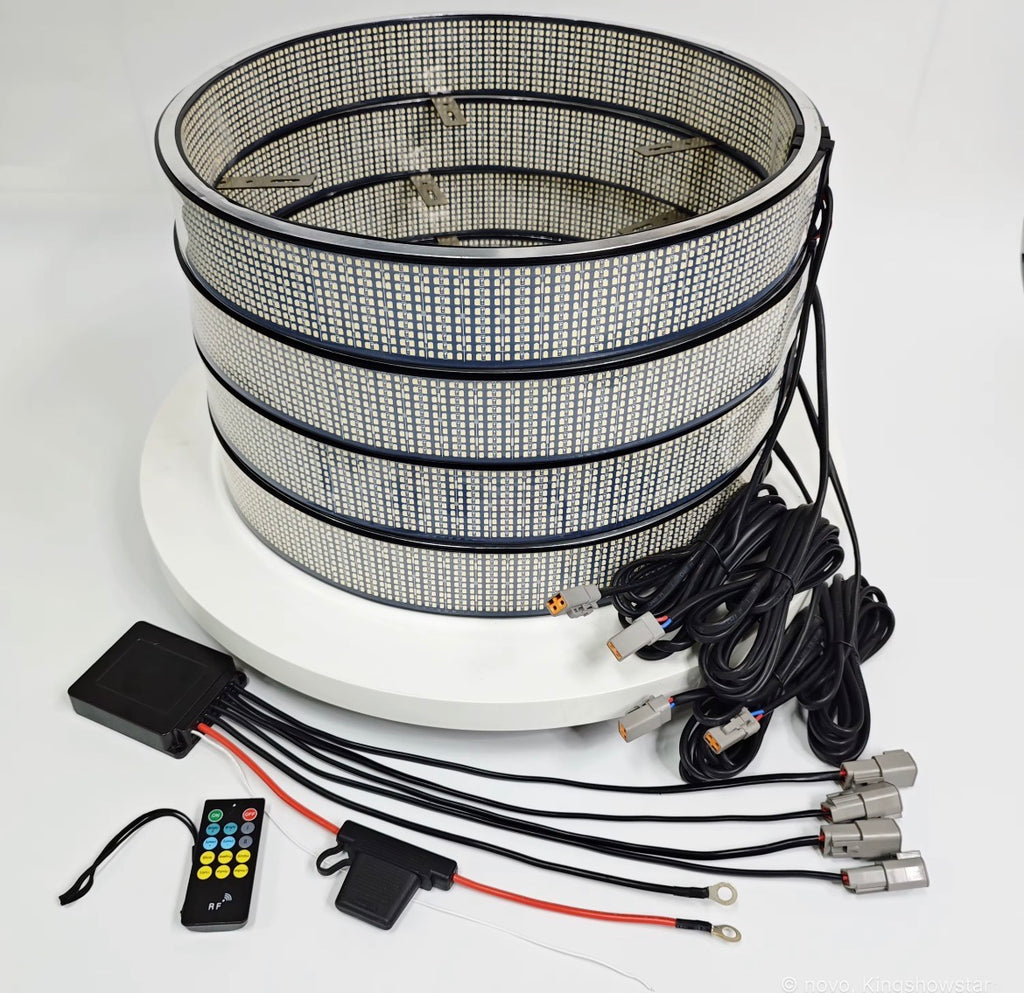 20 Row led wheel lights