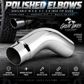 5” Polished Exhaust Elbows