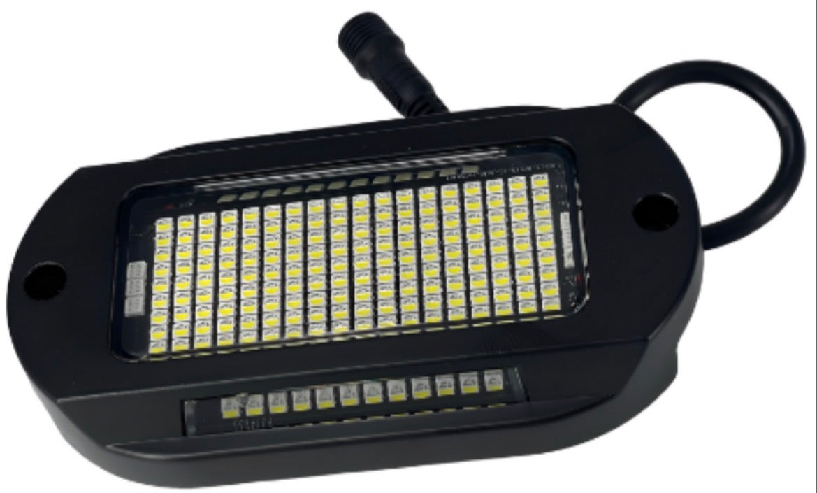 219 LED White &amp; UV/Blacklight Rock Light